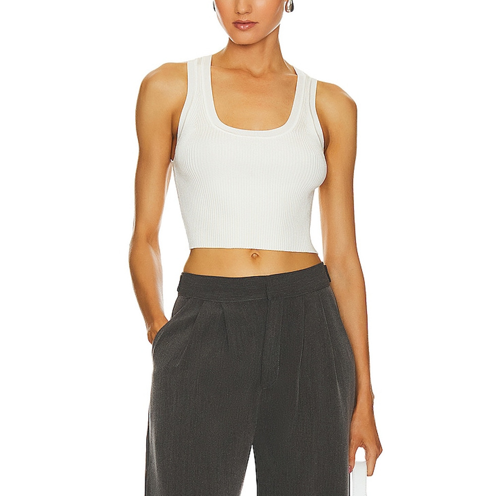 Nonchalant Label 'Eve' White Crop Top Size XS